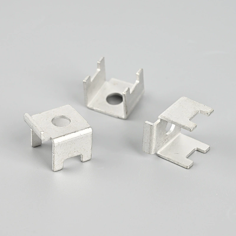 端子焊接TEA441415PCB抽牙优质黄铜紫铜接线柱四脚pcb焊接端子