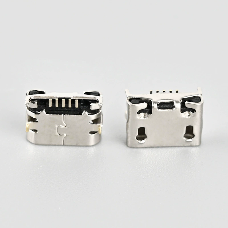 USBF-P0565-H25-0303 all copper USBF female socket four pin patch Android USB charging connector