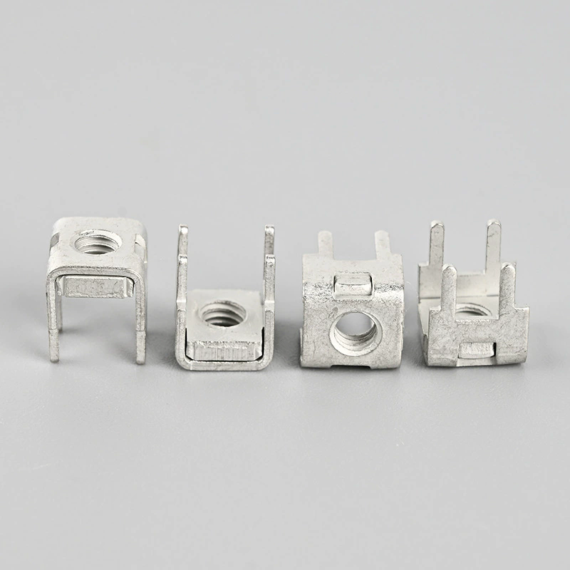 Manufacturer RP448080 rivet washer straight insertion welding terminal M4 straight pin reinforcement washer PCB welding terminal