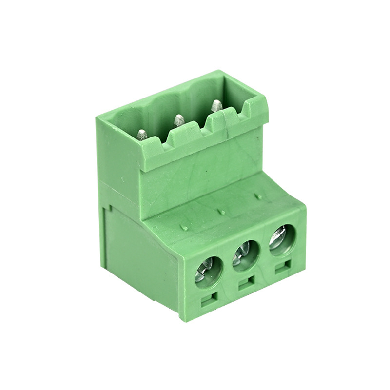 MTB508P-PXX-C03-FSH1 wiring terminal green solder free docking plug-in wiring terminal