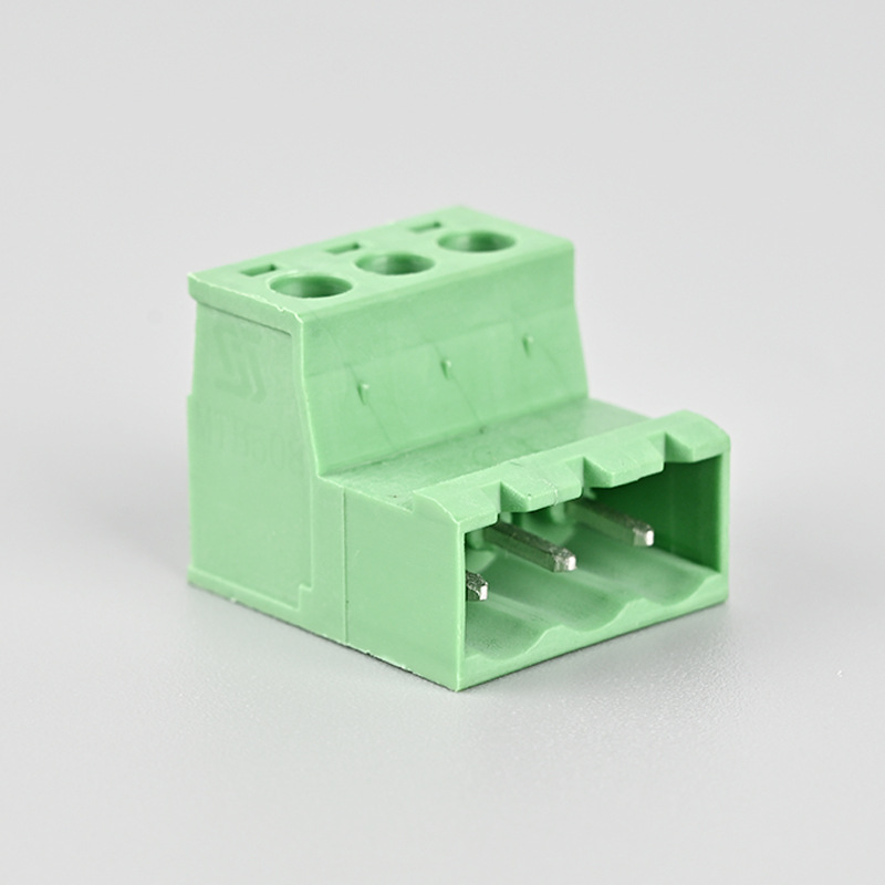 MTB508P-PXX-C03-FSH1 wiring terminal green solder free docking plug-in wiring terminal