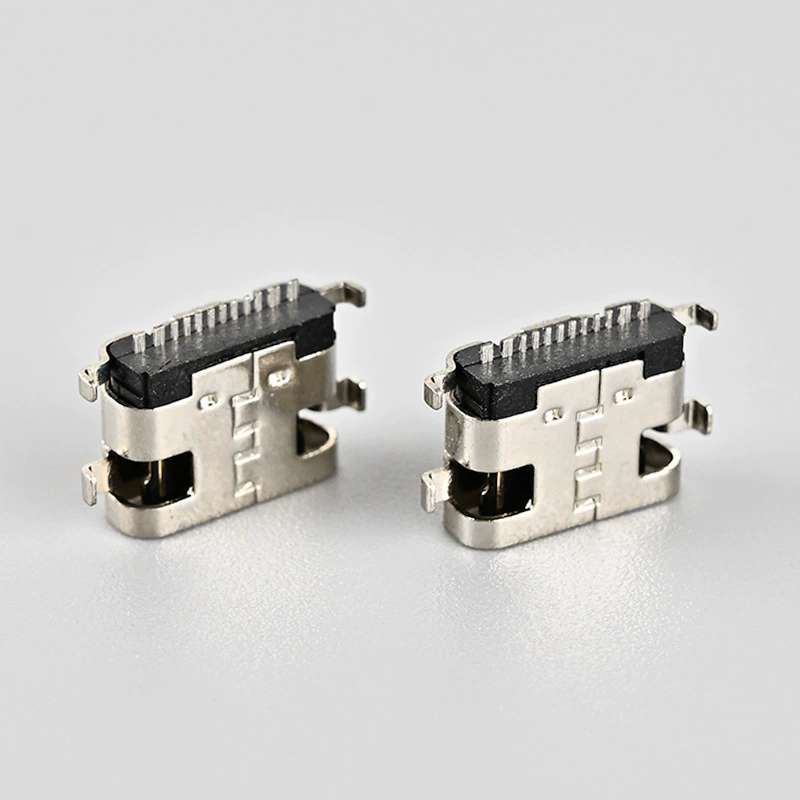 Four legged female seat Type-c sinking board 1.6 16 pin four legged female seat L6.5 Tpye-c female seat electronic communication