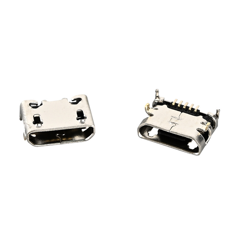 USBF-P0565-H25-0303 all copper USBF female socket four pin patch Android USB charging connector