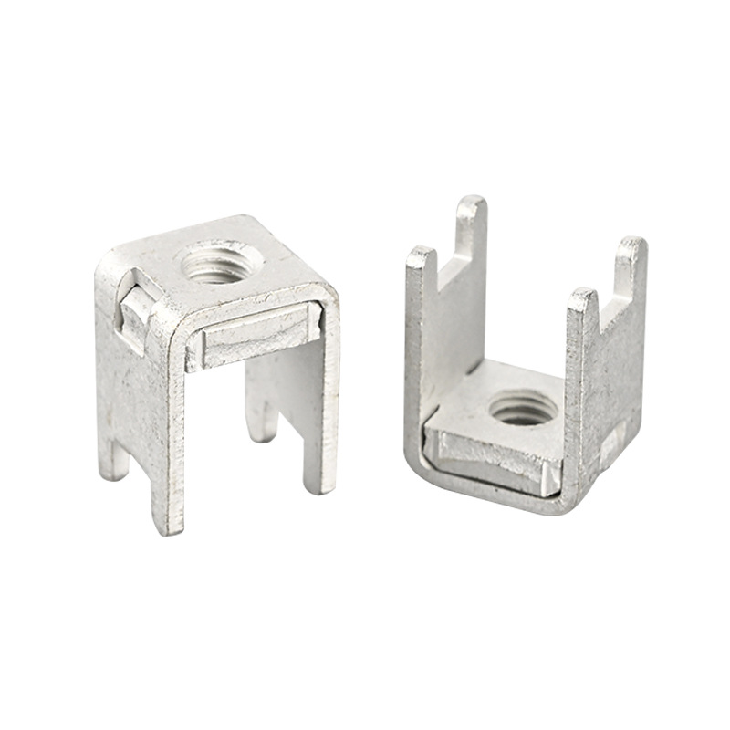 RP441080 brass tin plated solder pins, high-quality purple copper PCB board terminal processing, customized connector