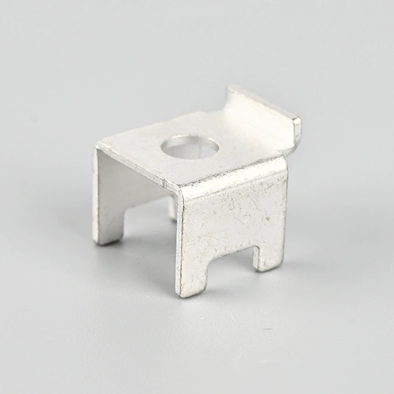 端子焊接TEA441415PCB抽牙优质黄铜紫铜接线柱四脚pcb焊接端子